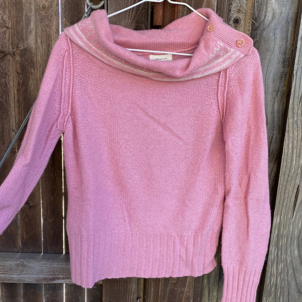 Sleeping on Snow cowl neck sweater from Anthropologie, size M